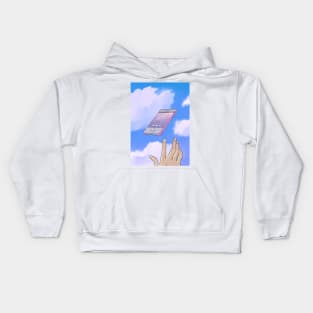 Aesthetic phone 00s Kids Hoodie